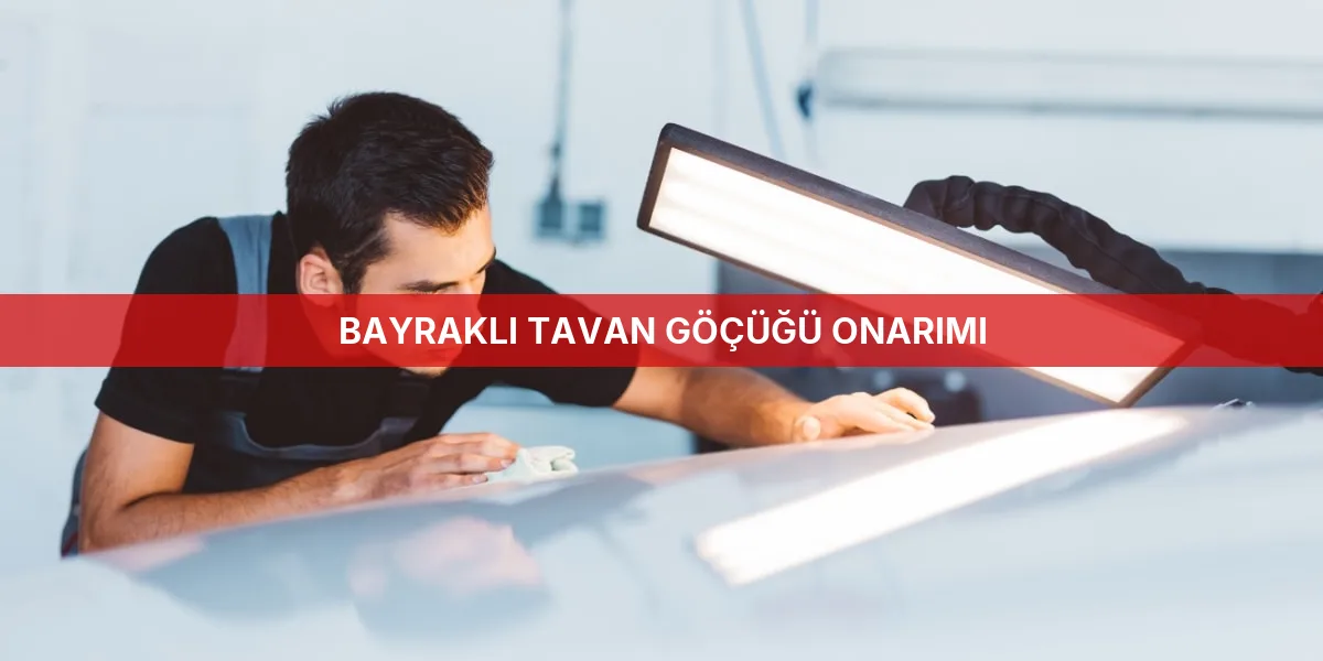 Bayraklı Tavan Göçüğü Onarımı